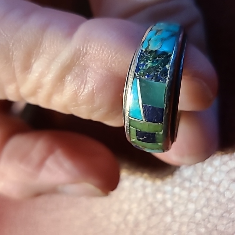 VINTAGE TURQUOISE RING - Picture 4 of 7